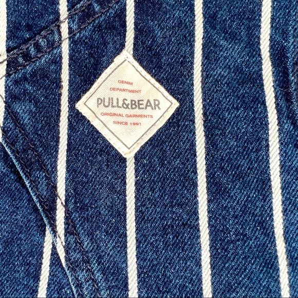Pull&Bear denim pinstripe overall dress - Picture 7 of 7